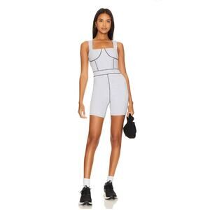 WEWOREWHAT Corset Bodysuit, NWT, Size XL, Color: Lt Heather Grey